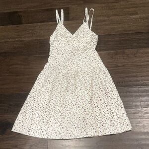 Fiorucci White Floral Midi Dress